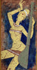 Lady With Tanpura - Art Prints