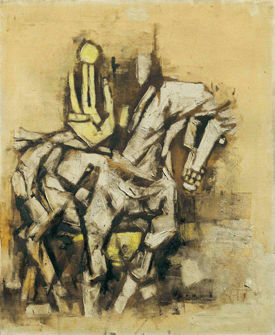 Horse by M F Husain