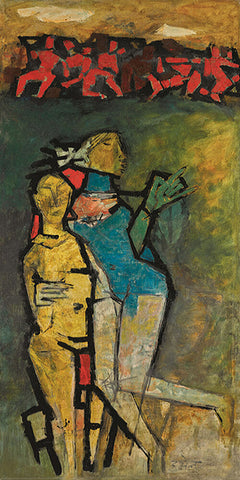 Nayika by M F Husain