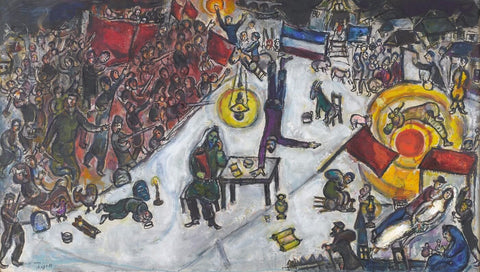 The Revolution - Posters by Marc Chagall