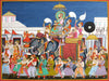 Indian Miniature Art - Rajasthani Paintings - Wedding Procession - Framed Prints