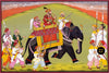 Indian Miniature Art - Rajasthani Paintings - Mughal Wedding Procession - Framed Prints