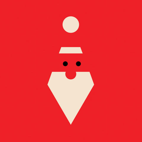 Minimalist Santa - Posters by Christmas Collection