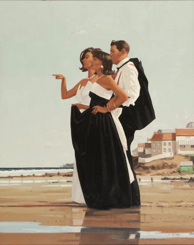 The Missing Man II - Canvas Prints by Jack Vettriano