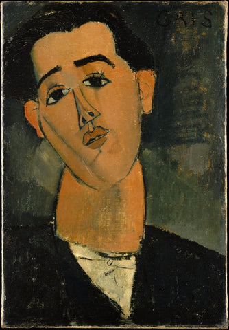 Juan Gris by  Amedeo Modigliani