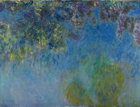 Wisteria (Glycine) – Claude Monet Painting – Impressionist Art by Claude Monet