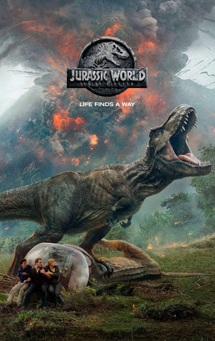 Jurassic World - Fallen Kingdom - Large Art Prints by Bethany Morrison