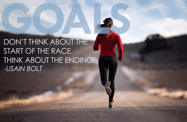 Motivational Quote by Usain Bolt: GOALS photography by Sherly David