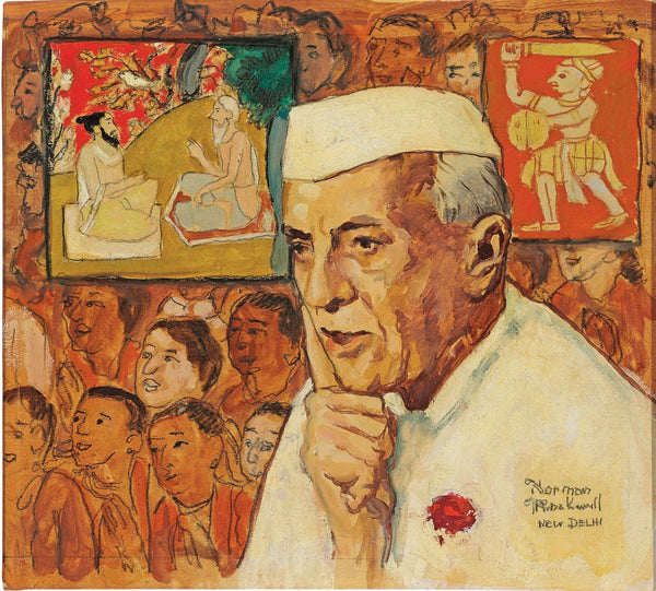 Jawaharlal Nehru - Canvas Prints
