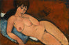 Amedeo Modigliani - Nude on a Blue Cushion - Framed Prints