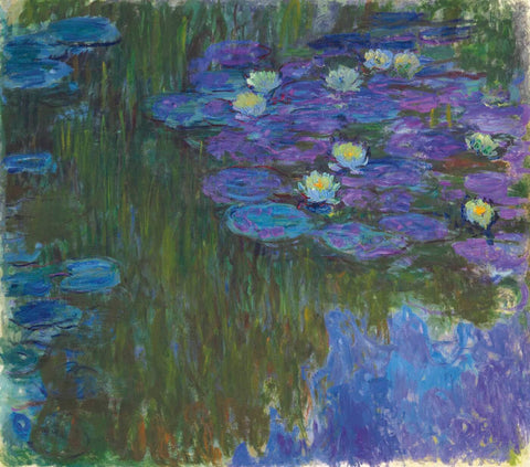 Claude Monet - Nymphéas en fleur - Large Art Prints by Claude Monet