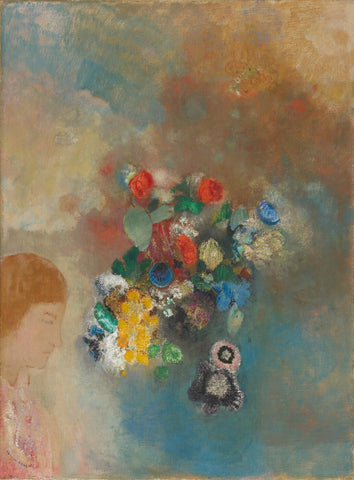 The Dream - Posters by Odilon Redon