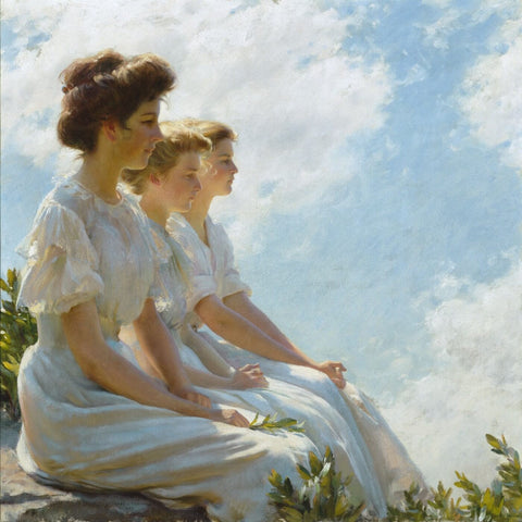 On The Heights, 1909 - Large Art Prints by Charles Courtney Curran