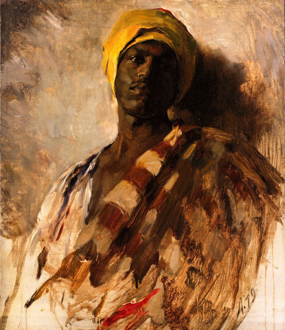 Guard Of The Harem by Frank Duveneck