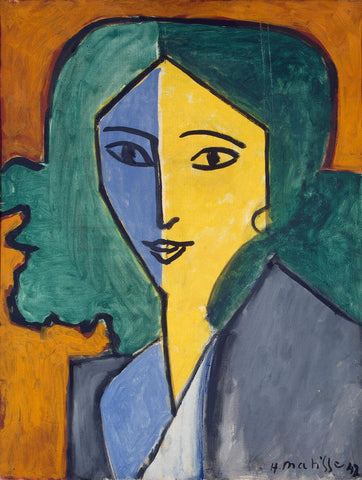 Portrait of Lydia Delectorskaya - Posters by Henri Matisse