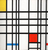 Piet Mondrian Composition With Yellow Blue And Red - 1937-42 - Canvas Prints