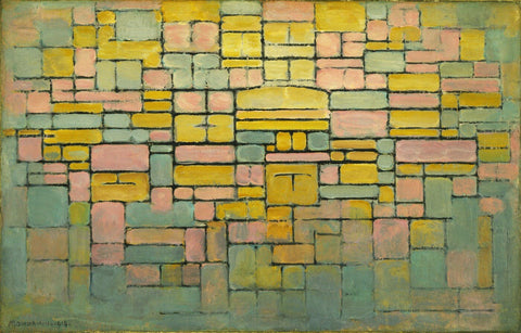 Tableau No. 2 - Life Size Posters by Piet Mondrian