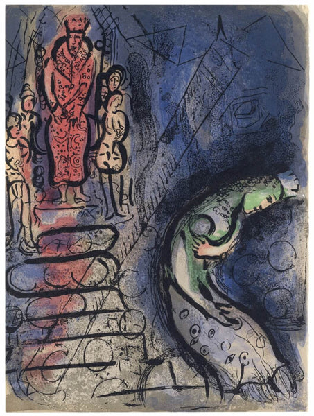 Ahasuerus Send Vasthi Away - Art Prints