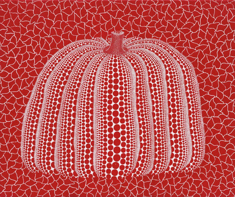 Kusama - Red Pumpkin - Large Art Prints by Kusama