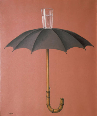 Hegels Vacation (Les Vacances De Hegel) – René Magritte Painting – Surrealist Art Painting by Rene Magritte
