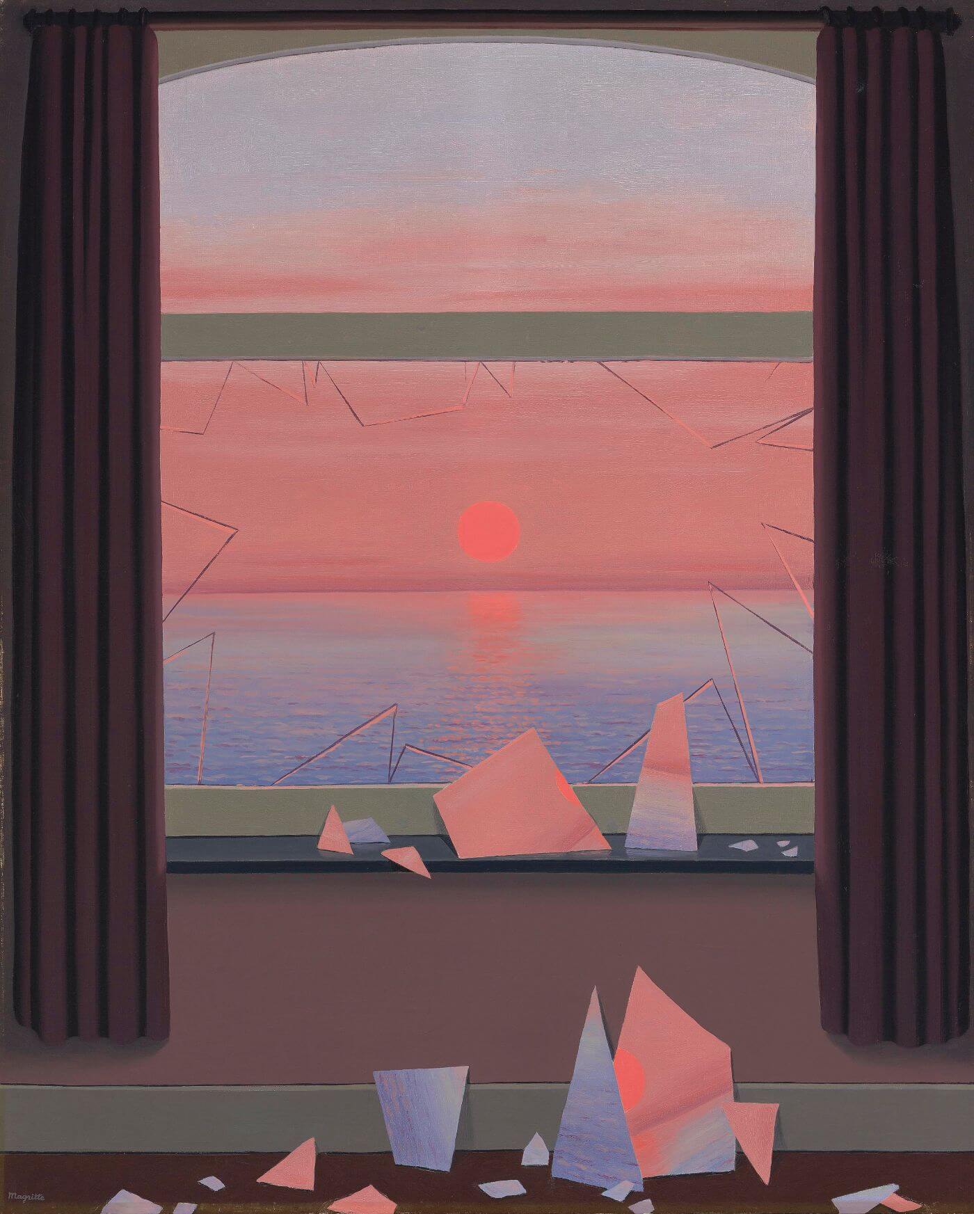 The World Of (Le Monde Des) – René Magritte Painting – Surrealist