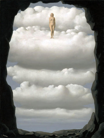 Our Daily Bread (Le Pain Quotidien) – René Magritte Painting – Surrealist Art Painting by Rene Magritte