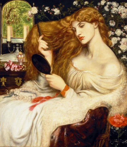 Lady Lilith - Canvas Prints by Dante Gabriel Rossetti
