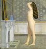 Nu devant la cheminée - (Nude Before a Mantel) - Posters