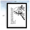 Set of 10 Best of Rabindranath Tagore Paintings - Framed Poster Paper (12 x 17 inches) each