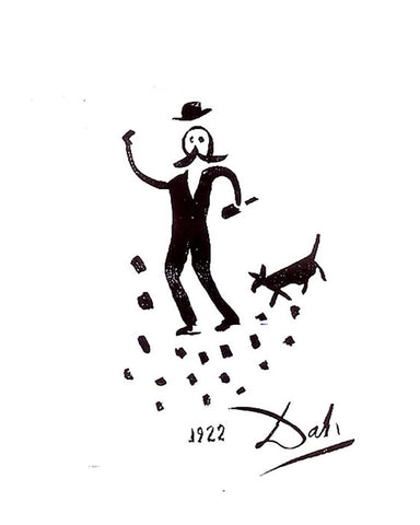Sketch ( bosquejo) - Salvador Dali Painting - Surrealism Art by Salvador Dali