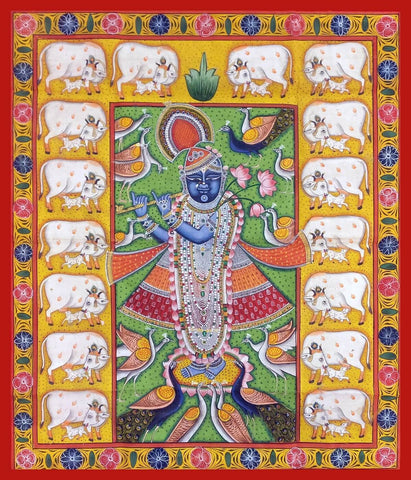 Shrinathji - Cows - Posters