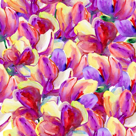 Purple Love - Canvas Prints by Tallenge Store