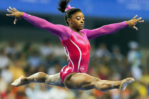 Simone Biles - Gymnast - Canvas Prints