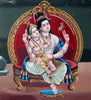 Skanda And Shiva - Canvas Prints