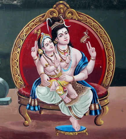 Skanda And Shiva by Tallenge Store