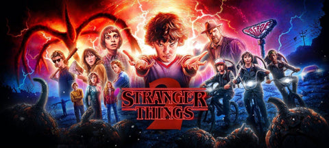 Stranger Things - Its close to midnight and something evils lurkin in the dark - Life Size Posters by Tallenge Store