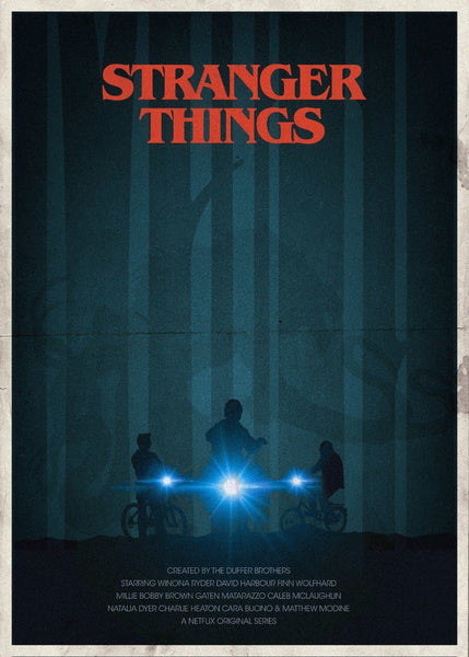Stranger Things - Holiday - Large Art Prints