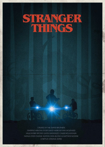 Stranger Things - Holiday - Large Art Prints
