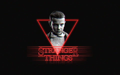 Stranger Things - Animated - Large Art Prints by Tallenge Store