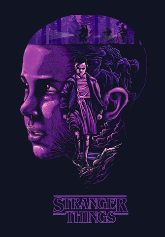 Stranger Things - Fear - Framed Prints
