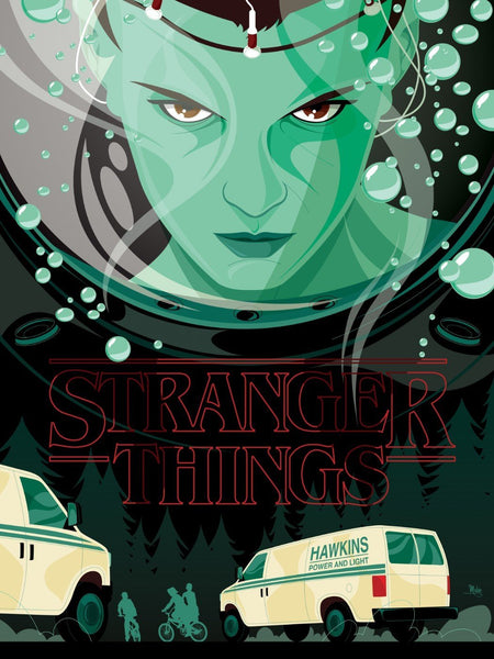 Stranger Things - Welcome to Hawkins - Art Prints