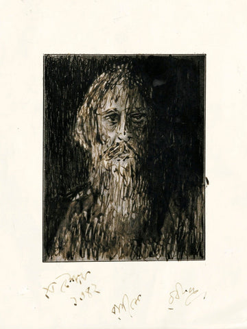 Gurudev - Self Portrait - Framed Prints