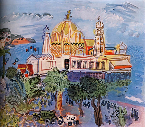 The Casino Of Nice - Raoul Dufy by Raoul Dufy