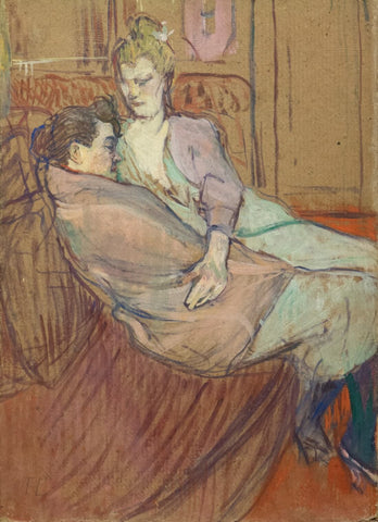 The Two Friends, 1894 by Henri de Toulouse-Lautrec