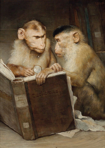 The Scholars by Gabriel Cornelius Ritter von Max