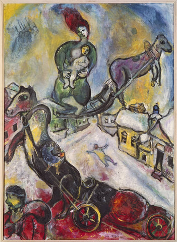 Wars - Framed Prints by Marc Chagall