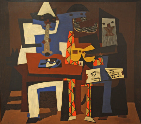 Three Musicians by Pablo Picasso