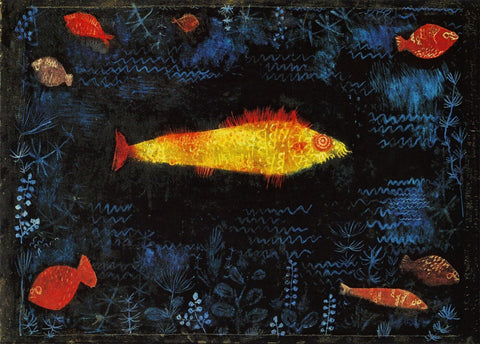 The Goldfish (Der Goldfisch) – Paul Klee by Paul Klee