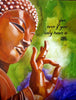 Gautam Buddha Inspirational Quote - Give Even if you only have a little - Framed Prints