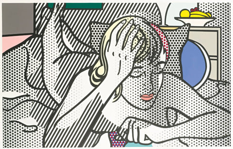 Thinking Nude - Canvas Prints